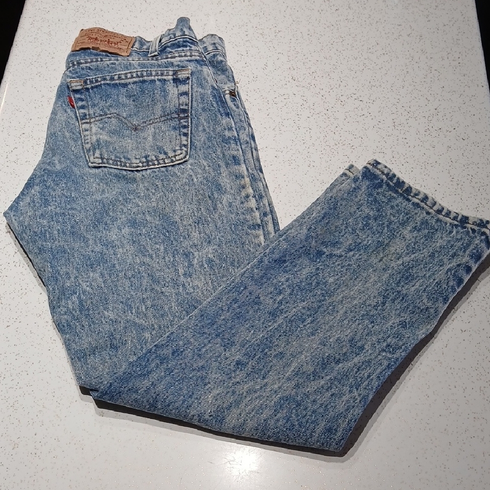 Levi's Men's Light Blue Denim Straight Jeans